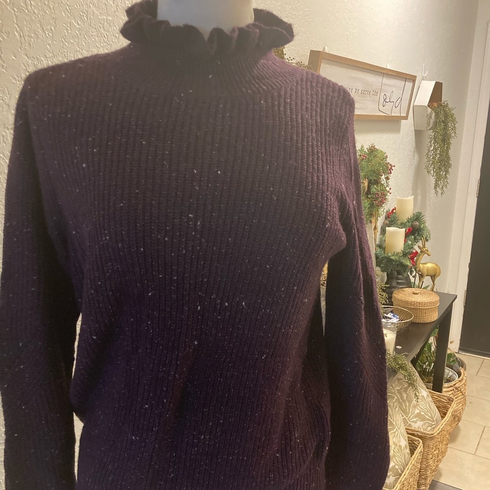 Brand New Loft Plum Colored Sweater